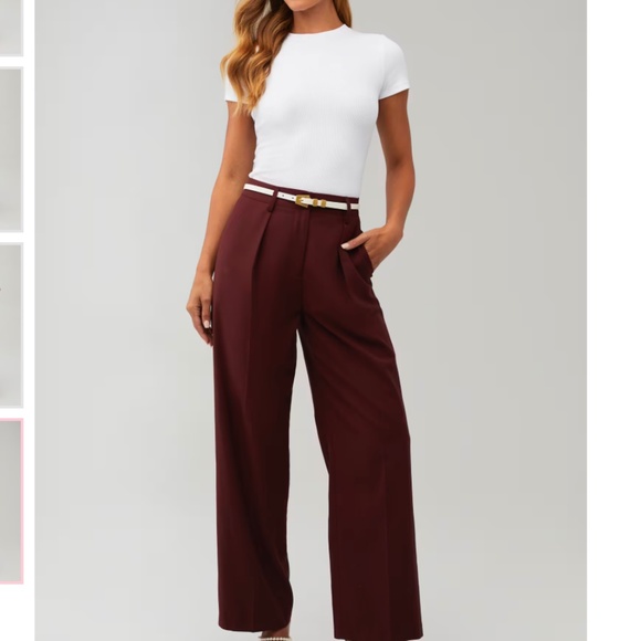 NIA Sly Pant cherry cola - Picture 1 of 5